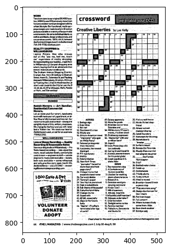 Blended Thresholded Images