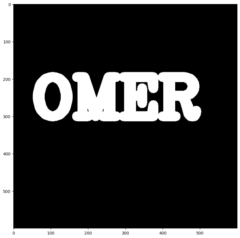 Base image with white text on black background