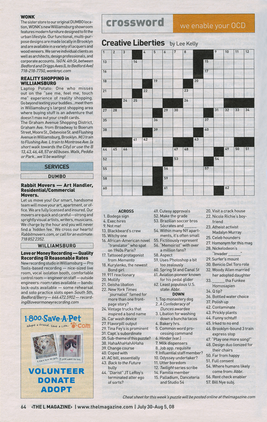 Original Crossword